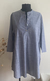 Atelier Tunic in Pinstripe
