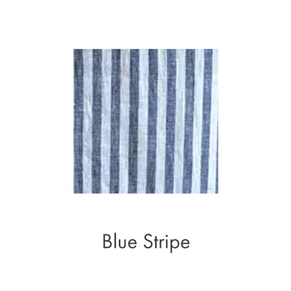 Caftan Dress in Grey Striped Linen