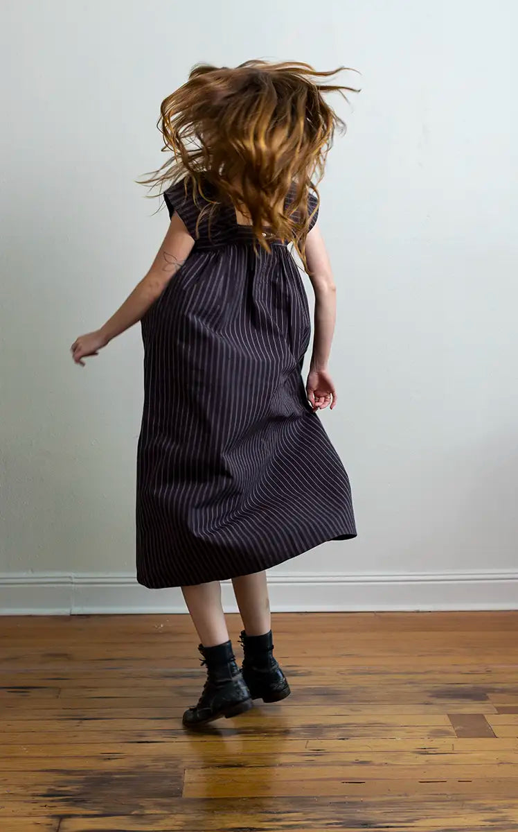 Casita Dress in Bog Oak