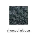 Sleeveless String Sweater in Charcoal