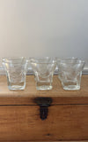 Vintage midcentury cocktail glasses - set of 6