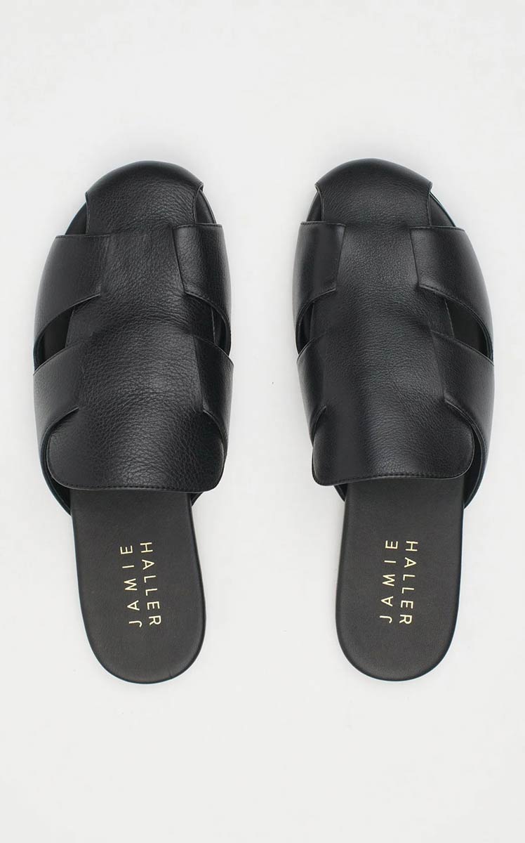 Jamie Haller The Fisherman Slide in Black