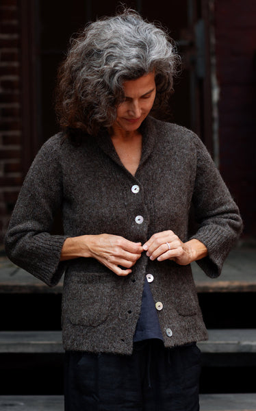 Flea Market Sweater in Mink Suri Alpaca – shop | jess brown