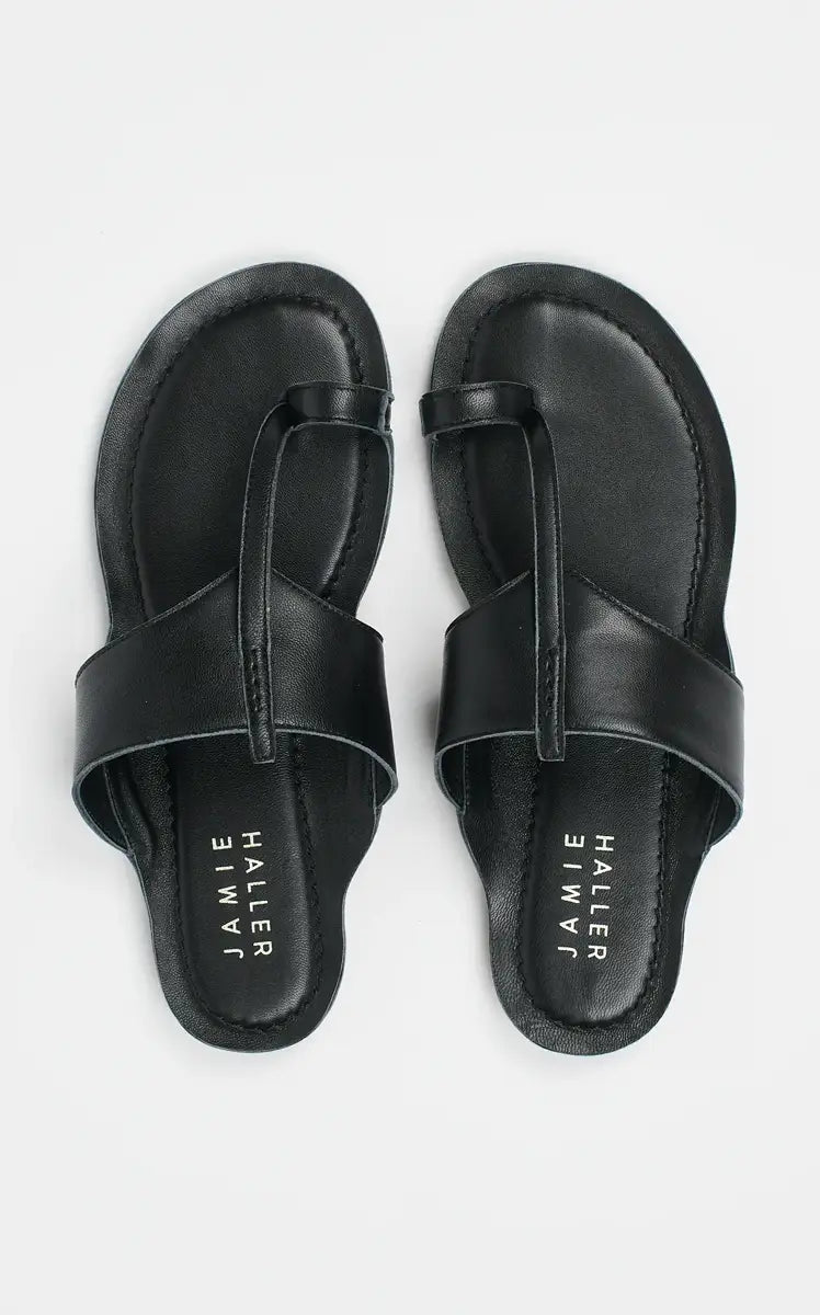Jamie Haller The Toe Thong in Black