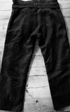 Alameda Pant in Black Linen