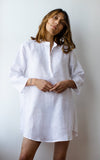 Atelier Tunic in Moon Linen