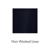 Drawstring Dress in Moon Linen