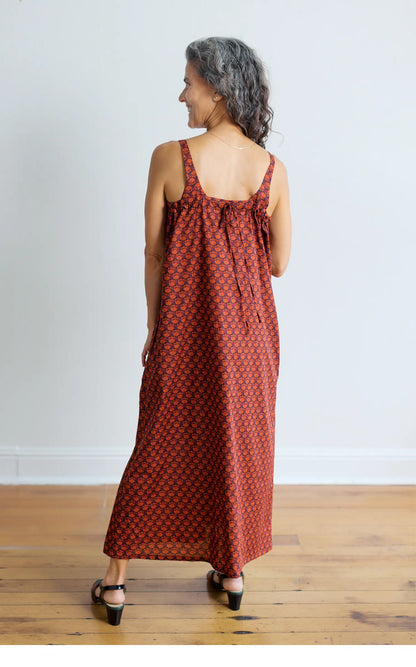 Jane Dress in Liberty of London Tudor Tulip