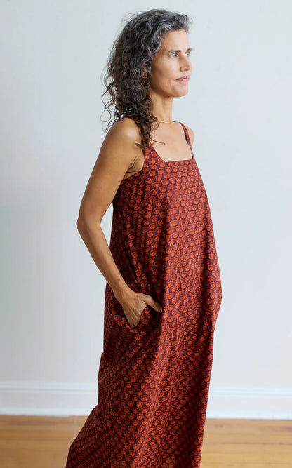 Jane Dress in Liberty of London Tudor Tulip