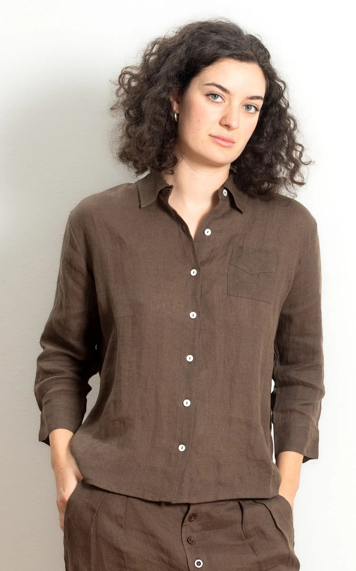 Workshirt in Classic in Hazel