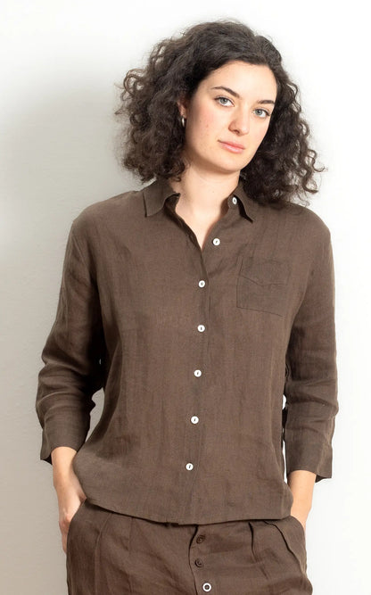 Workshirt in Classic in Hazel