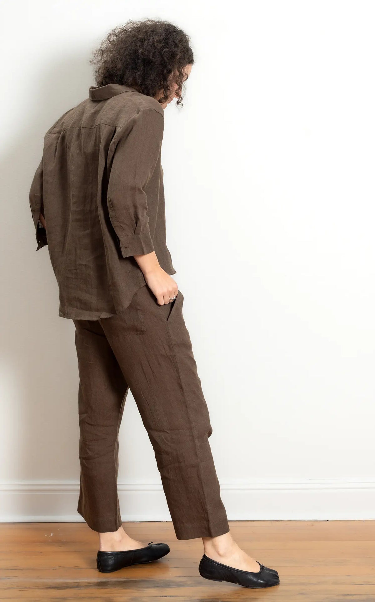 Town Pant in Hazel
