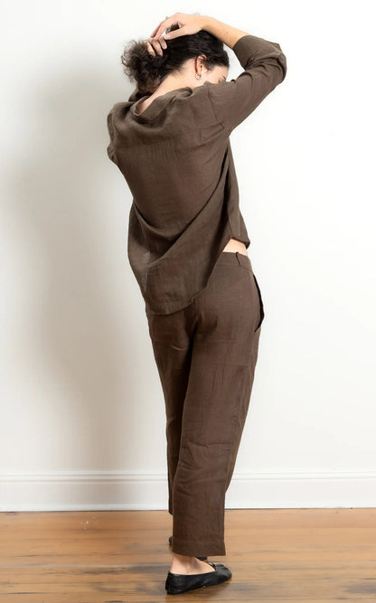 Town Pant in Hazel