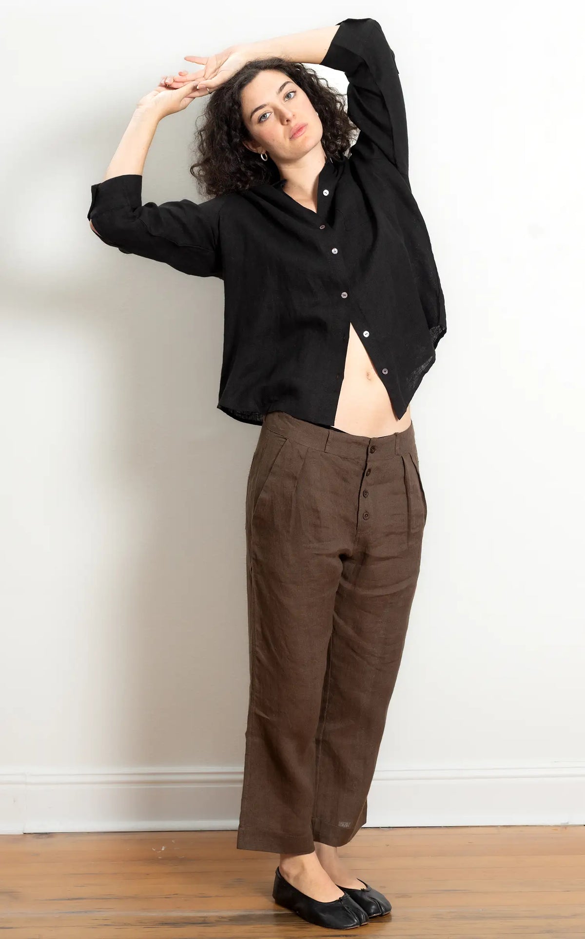Town Pant in Hazel