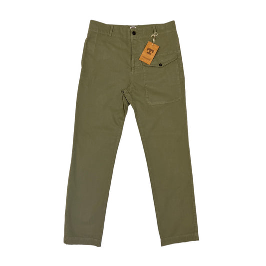 Tellason Ghurka Pant - Olive Herringbone