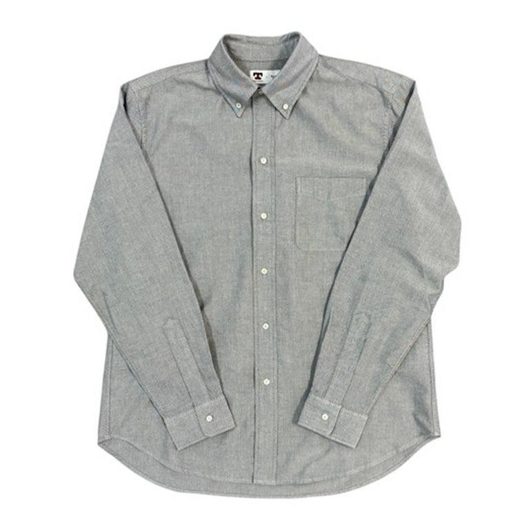 Tellason Oxford Button Down Shirt (Grey)