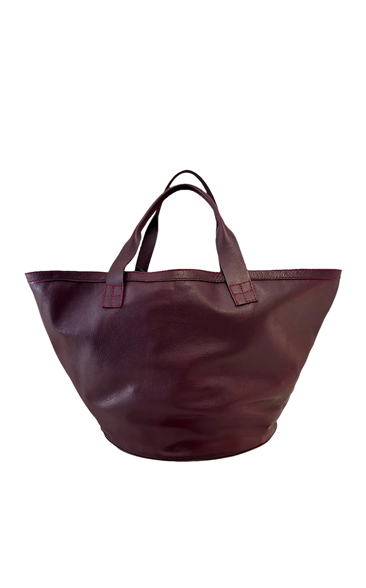 Agnes Baddoo CarryAll in Wine