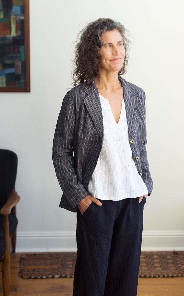 Blazer in Stripe