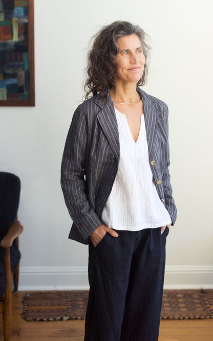 Blazer in Stripe