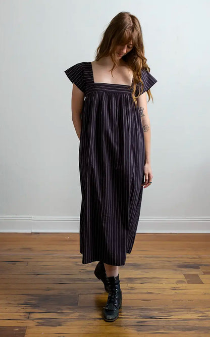 Casita Dress in Bog Oak