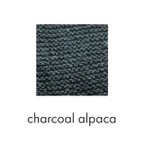 Foggy Day Sweater in Charcoal Alpaca