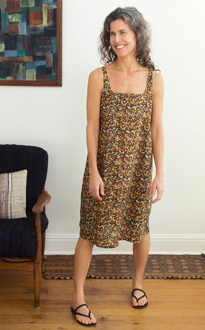 Field Dress in Liberty of London Warm Ditsy