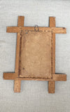 Vintage Tramp art frame