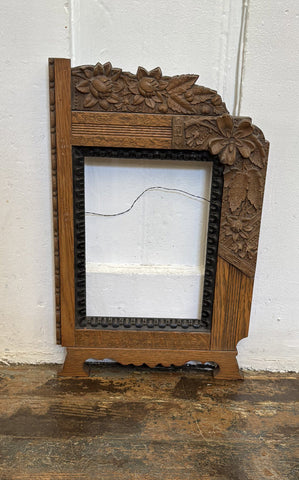 Vintage Carved wood frame