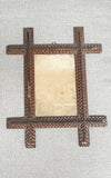 Vintage Tramp art frame