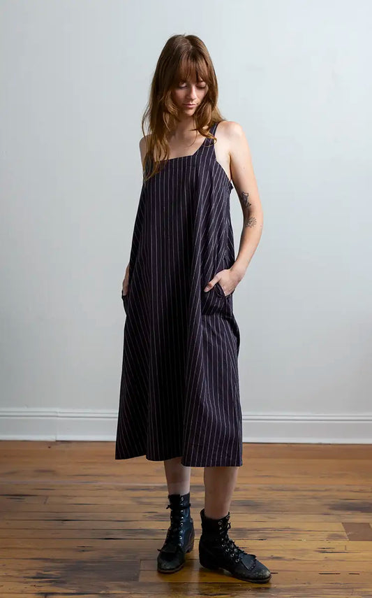 Jane Dress in Bog Oak