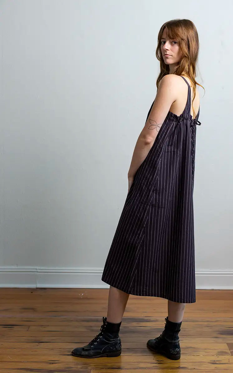 Jane Dress in Bog Oak