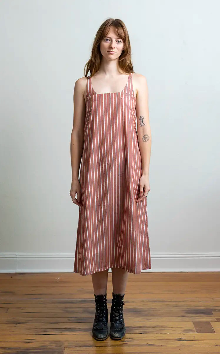Jane Dress in Terracotta