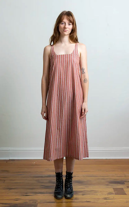 Jane Dress in Terracotta