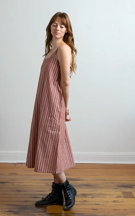 Jane Dress in Terracotta
