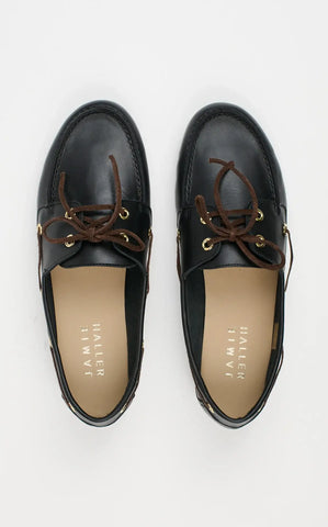 Jamie Haller The Boat Loafer in Black