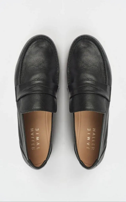 Jamie Haller The Penny Loafer in Black
