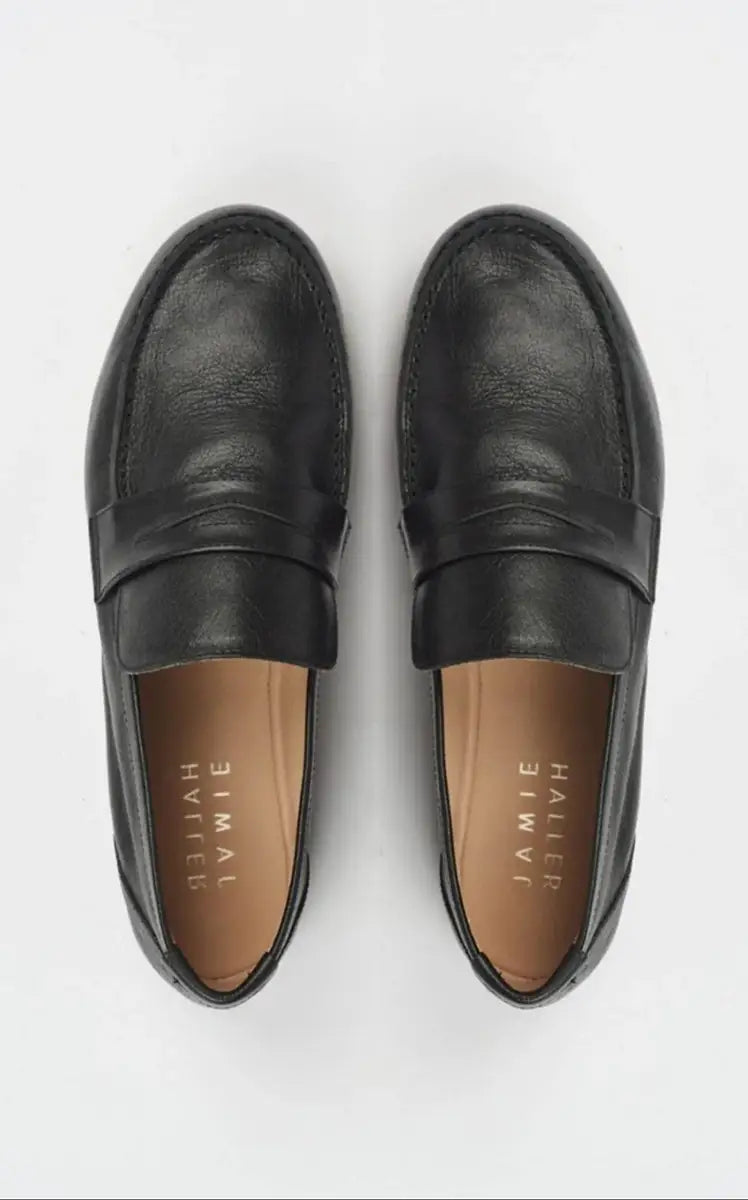 Jamie Haller The Penny Loafer in Black