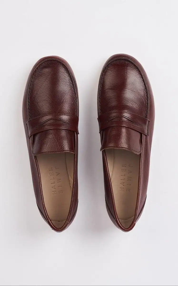 Jamie Haller Loafer in Oxblood