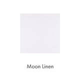 Drawstring Dress in Moon Linen