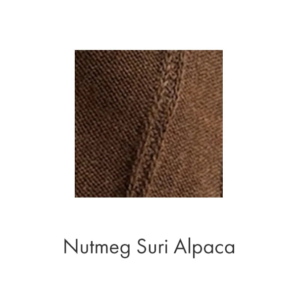 Viv Sweater in Nutmeg Alpaca