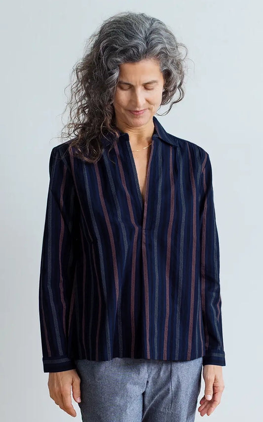 Potter's Top in Stripes