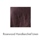 Caftan Top in Rosewood Linen