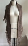 Alpaca Shawl in Mink