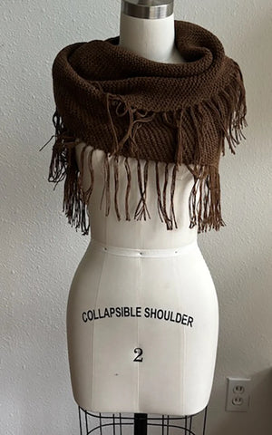 Alpaca Shawl in Nutmeg