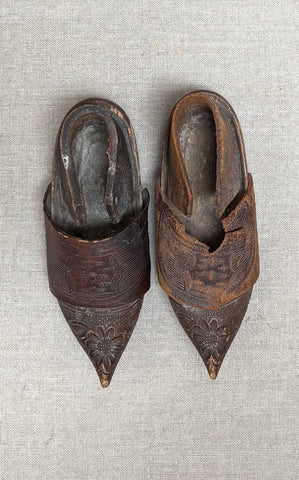 Antique French child’s shoes