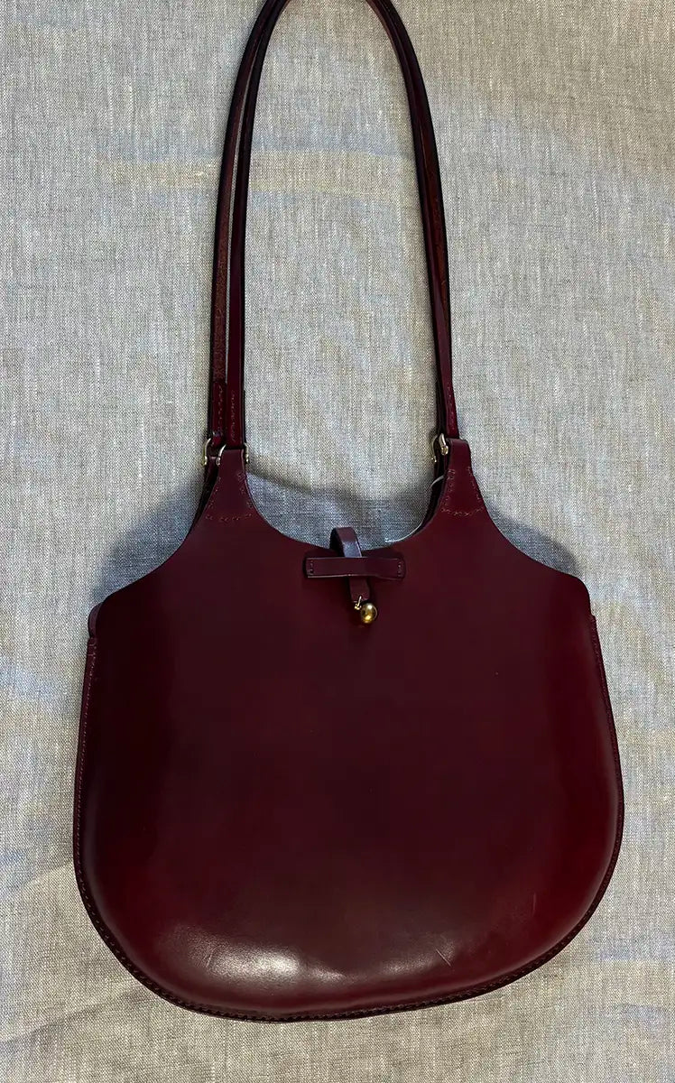 Talouha Shoulder Bag No.7 in Burgundy