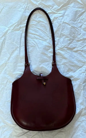 Talouha Shoulder Bag No.7 in Burgundy