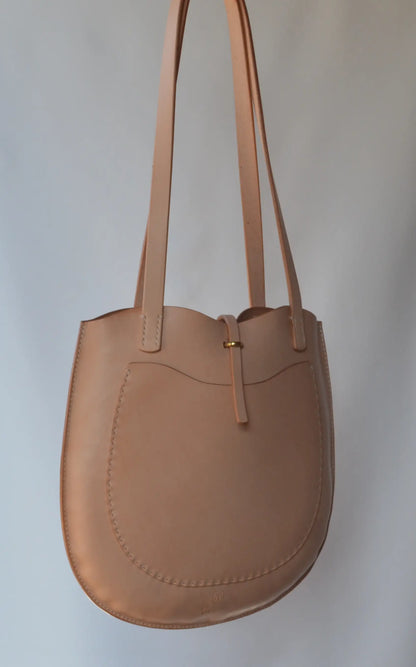 Talouha Hobo Bag in Raw Natural