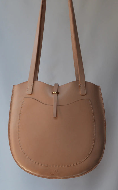 Talouha Hobo Bag in Raw Natural