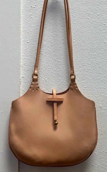 Talouha Shoulder Bag No.7 in Raw Natural